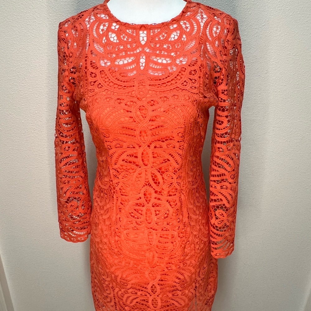 Cynthia Rowley Lace Sheath Dress Size 0